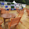 Round Hardwood Table - Image 4