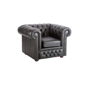 Chesterfield Leather Armchair