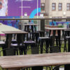 tolix poseur tables