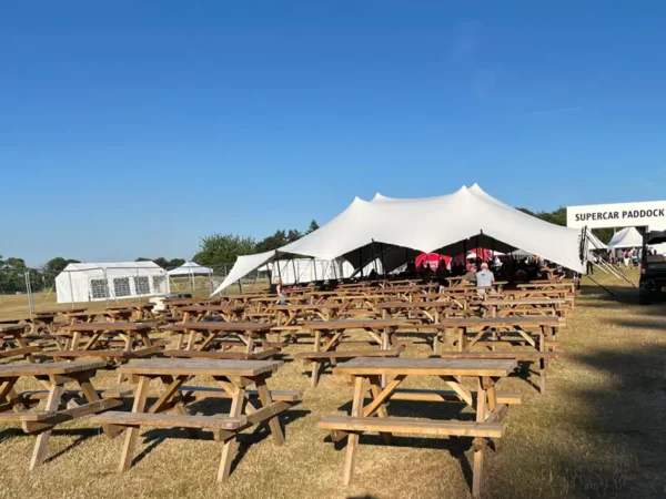Wooden Picnic Tables