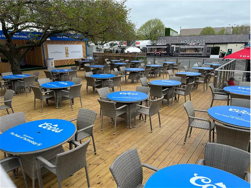 Canterbury Rattan Table 3 Canterbury Rattan Table