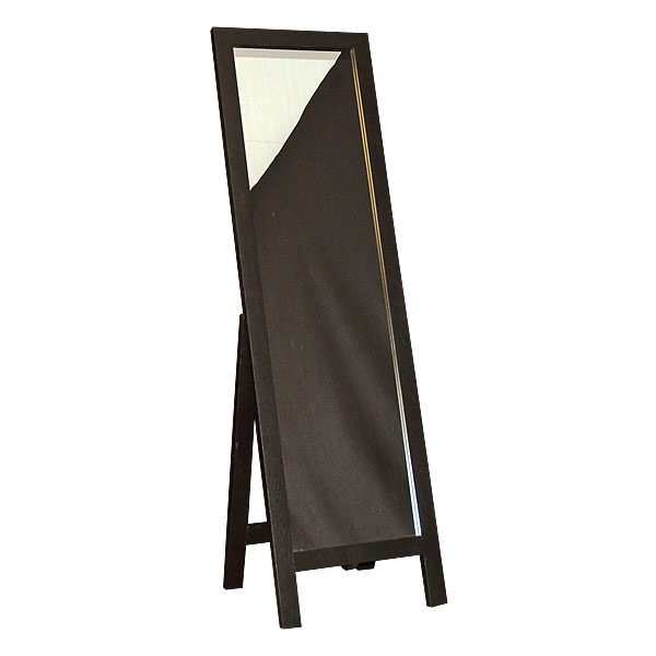 Wood Frame Cheval Mirror
