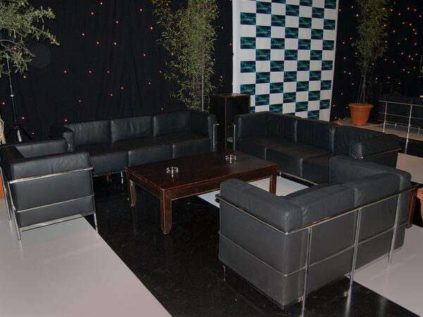 italian lounge furniture black 1
