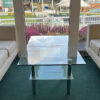 Omega 2 Tier Glass Coffee Table - Image 2